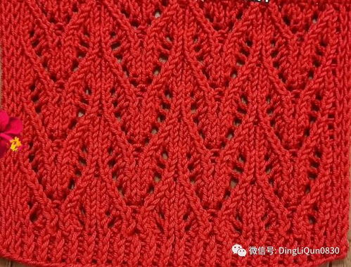 針織作品 42個漂亮的毛衣針織針跡圖案設(shè)計